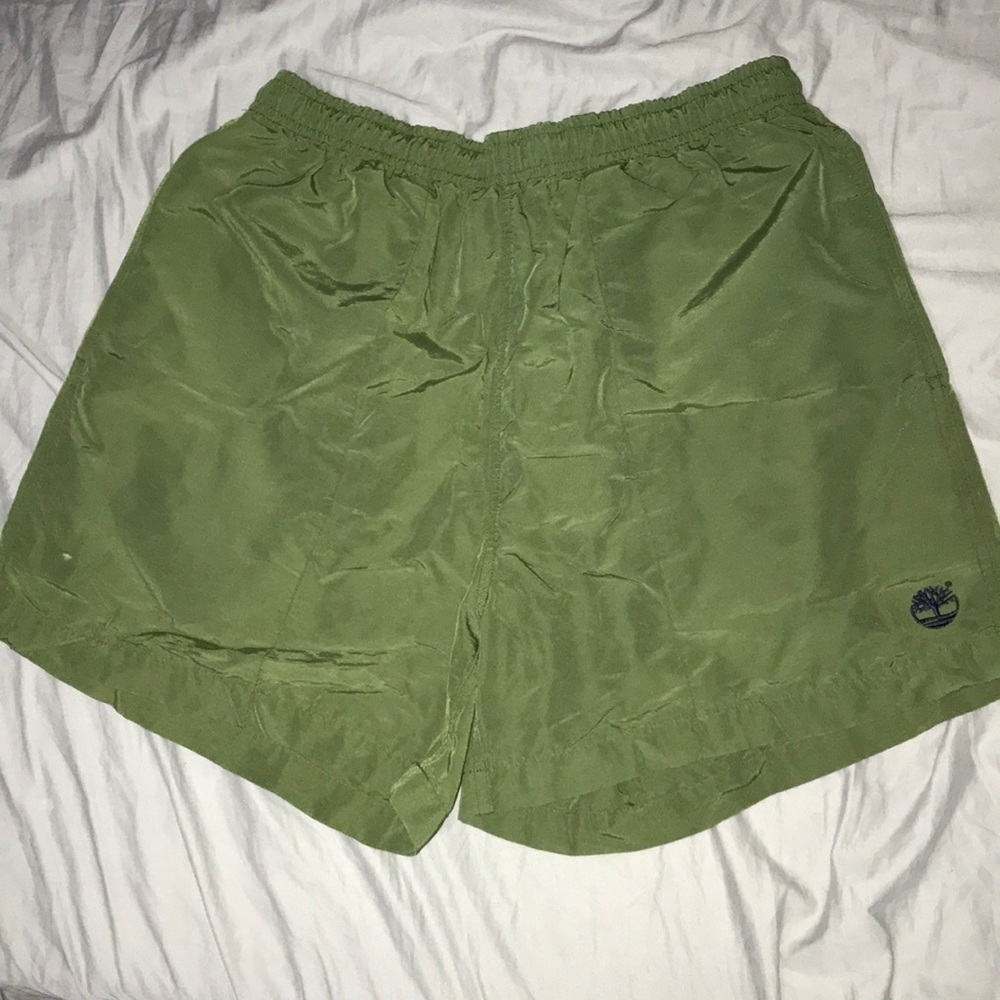 Army green outdoor shorts